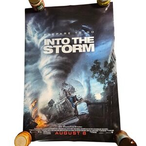 Into the Storm 2014 Original Advance Movie Poster 27x40 Richard Armitage D/S